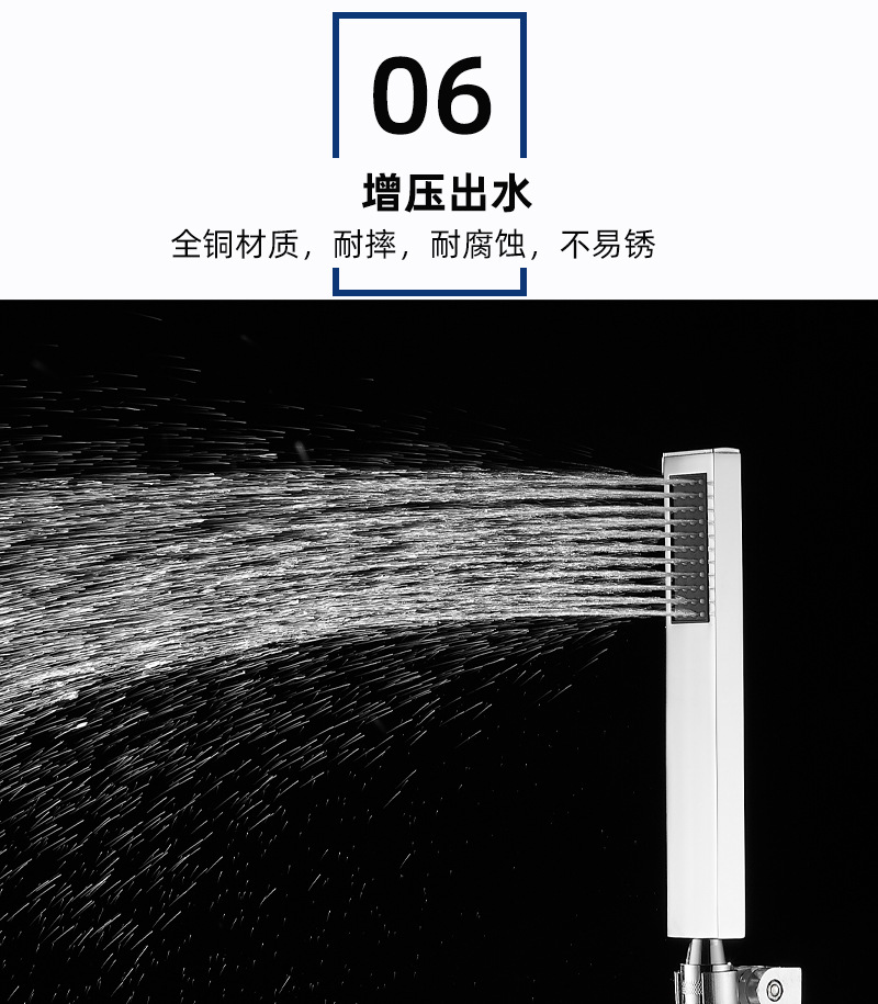 304 stainless steel hand-held shower head, shower head, hand shower, bathroom shower head, cross-border export manufacturer wholesale undefined