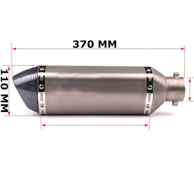 Motorcycle Exhaust Pipe: Exhaust pipe