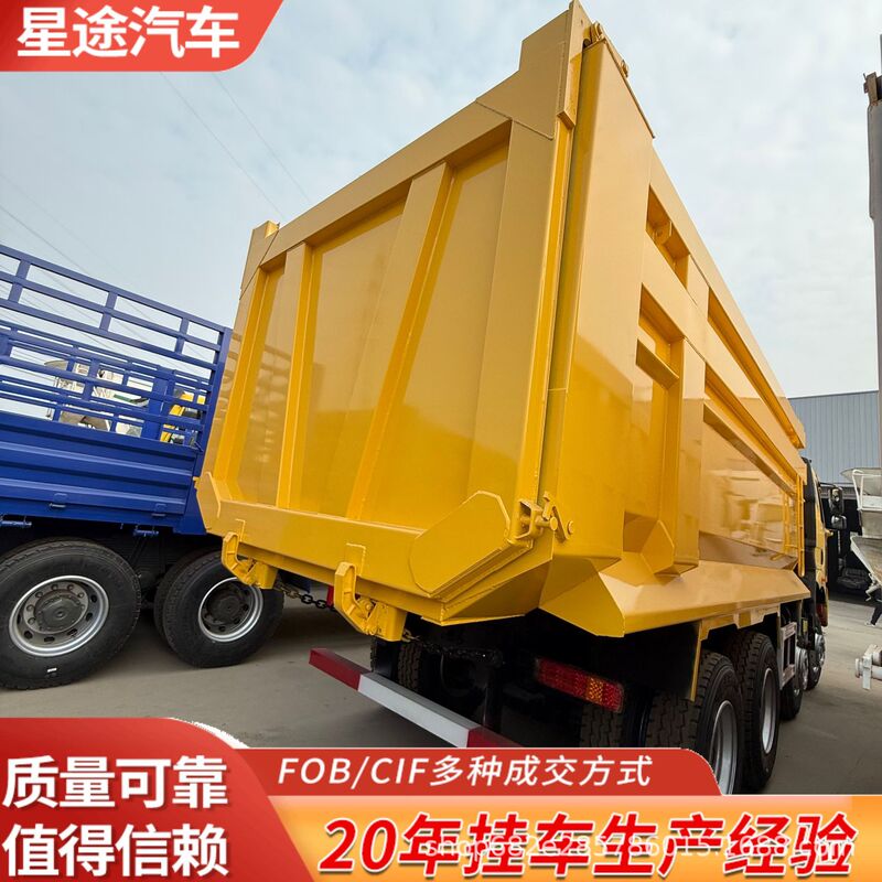 Faw Jiefang J6P Dump Truck, Front Four-Wheel Drive, Rear Eight-Wheel Drive, 12-Wheel Dump Truck, Cross-Border Service, Wd61569 Engine Model
