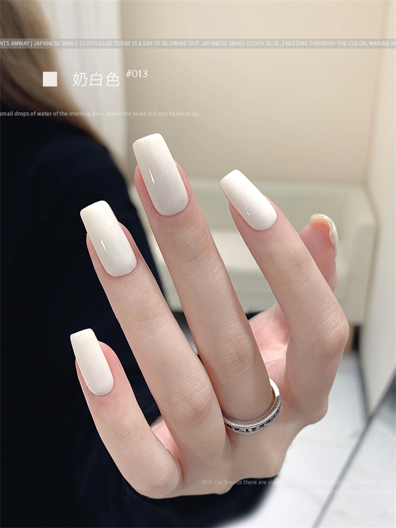 KaSi fototerapia Esmalte de uñas pegamento 2023 nueva primavera y el verano popular blanco lechoso nude rojo cereza salón especial