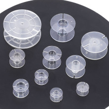 電感骨架透明ABS分頻器空心電感線圈線軸塑料圓支架一體線盤音響