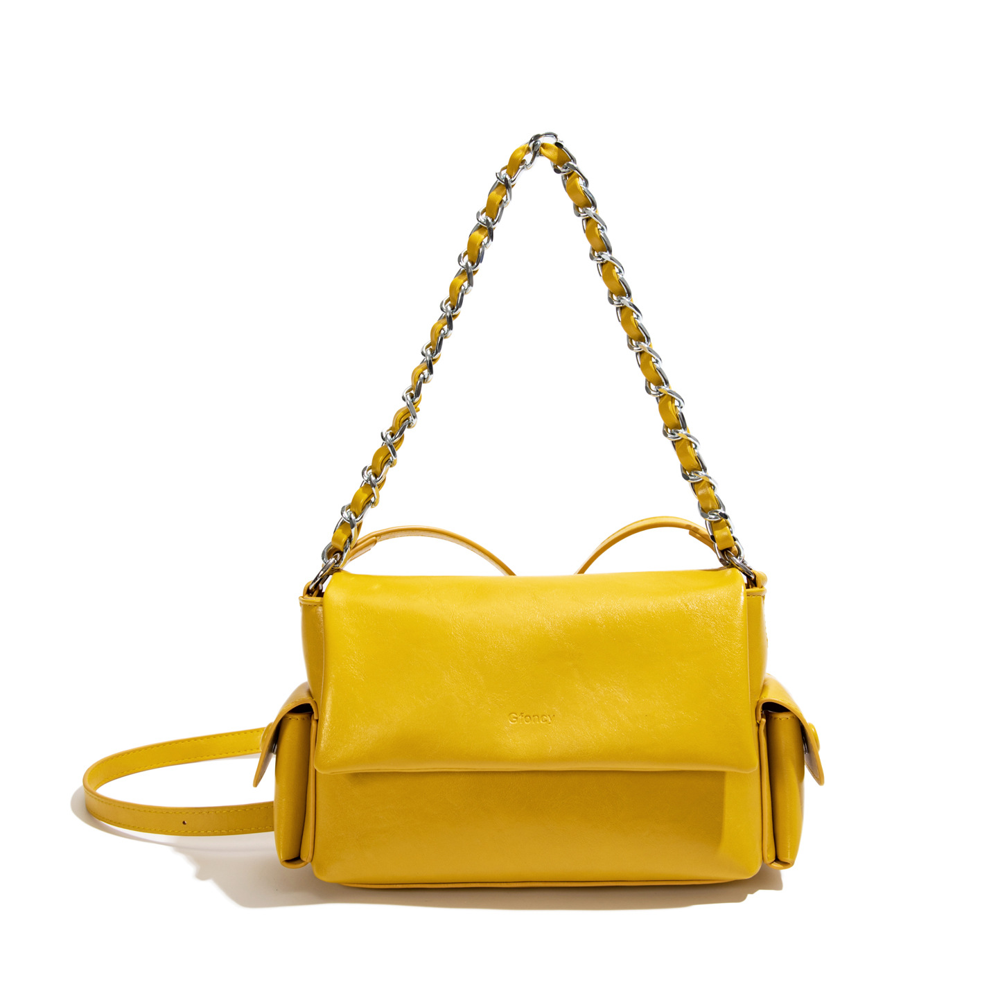 2026 verano diario moda moda cera cadena de piel de aceite brazo bolsas cuadradas de viaje ocio de hombro inclinado bolsas cuadradas