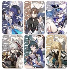 Burst Star Rail Jingyuan Yuke Ruora Protection Suite Campus Student Meal Cartoon Bus ID Card Holder