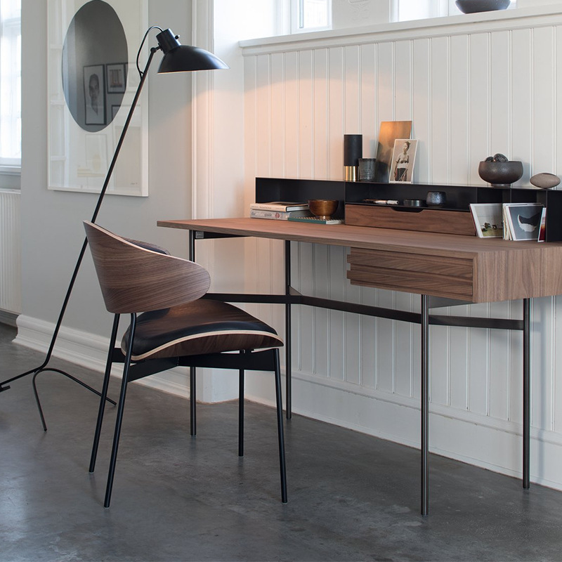 현대 미니멀리스트 복고풍 레저 상업 테마 레스토랑 식당 의자 북유럽 커피 숍 Eames 블랙 의자