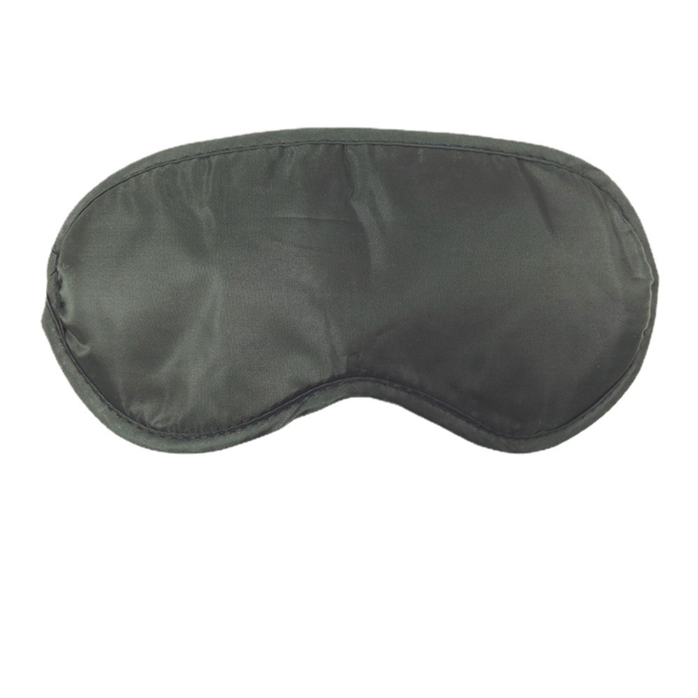 黑色养护眼罩游戏遮光眼罩培训旅行睡眠眼罩厂家现货批发