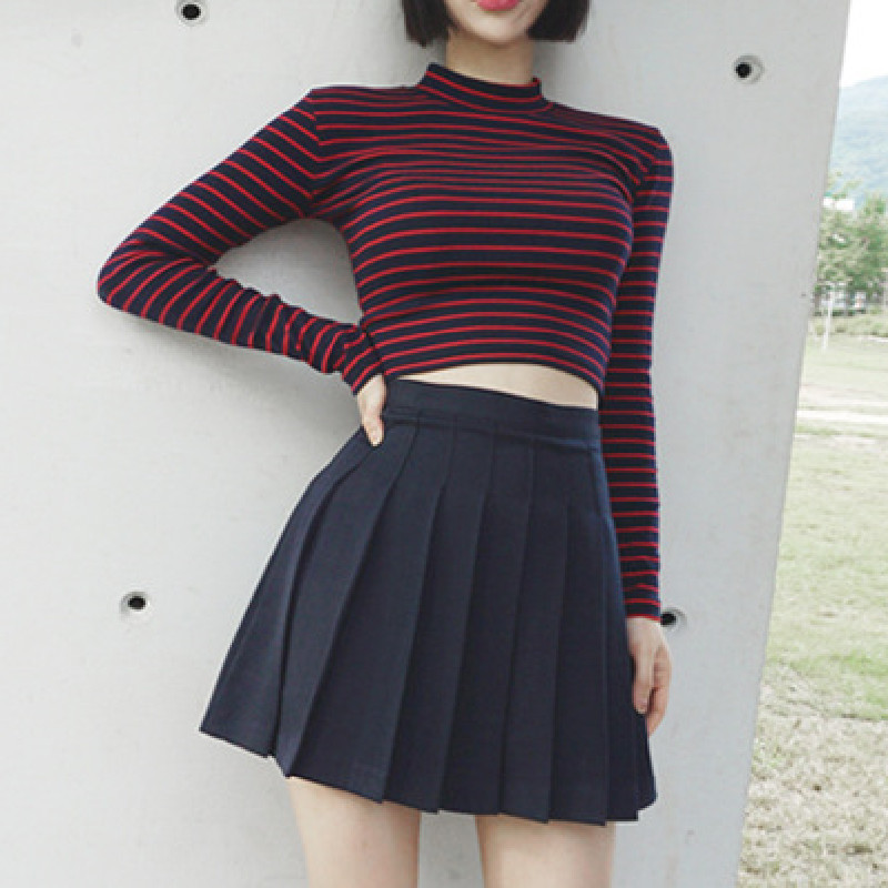 Striped Long Sleeve Top