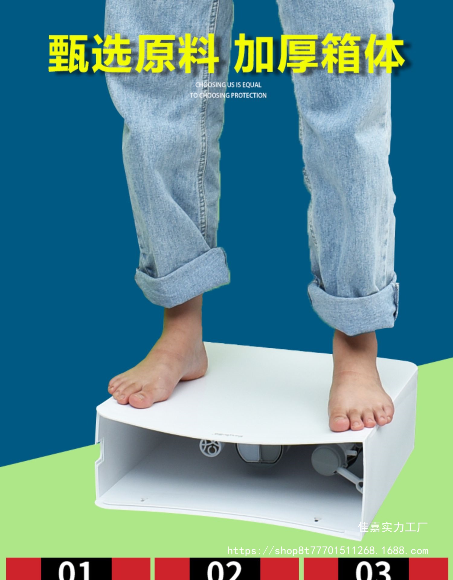 Squat toilet energy-saving water tank, household bathroom toilet flush water tank, toilet squat toilet flush, squat toilet Yifans Application Scenario