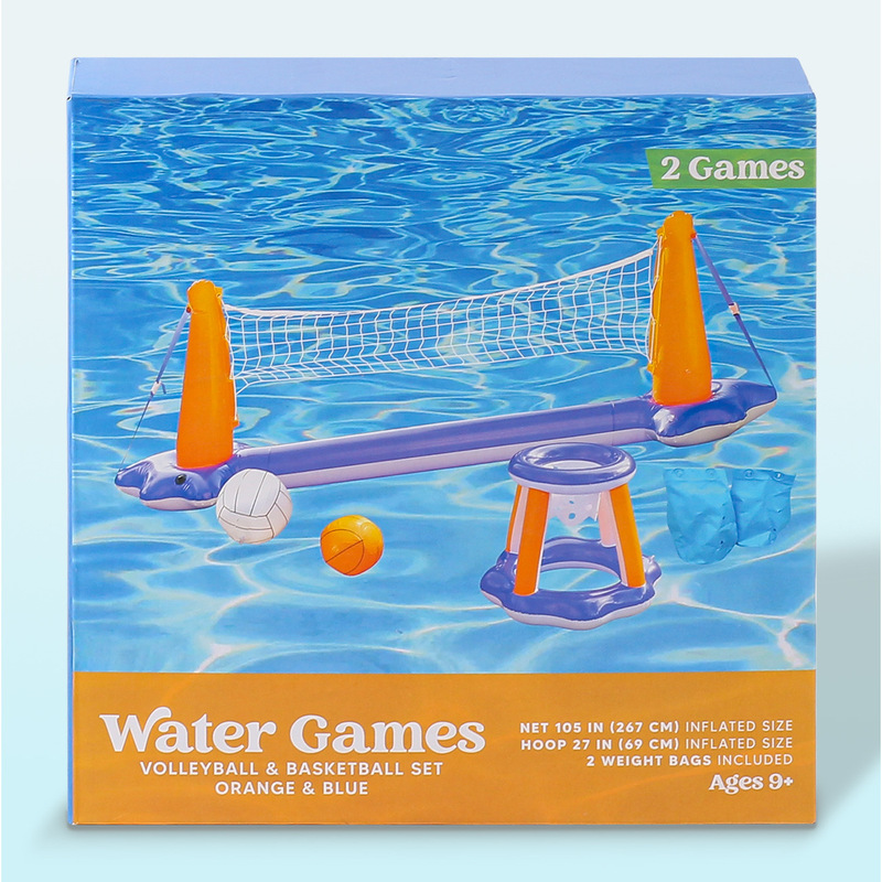 スポット PVC インフレータブルおもちゃ水バレーボールスタンドバスケットボールスタンド大人と子供用水エンターテイメントゲームバレーボール|undefined