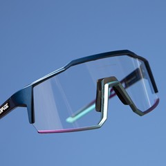 KAPVOE Color-Changing Cycling Sunglasses Professional Sports Outdoor Windproof Women's Prescription Polarized Road Bike Men