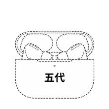 跨境专供三代四代五代蓝牙耳机简配无线入耳式运动跑步大电量耳机