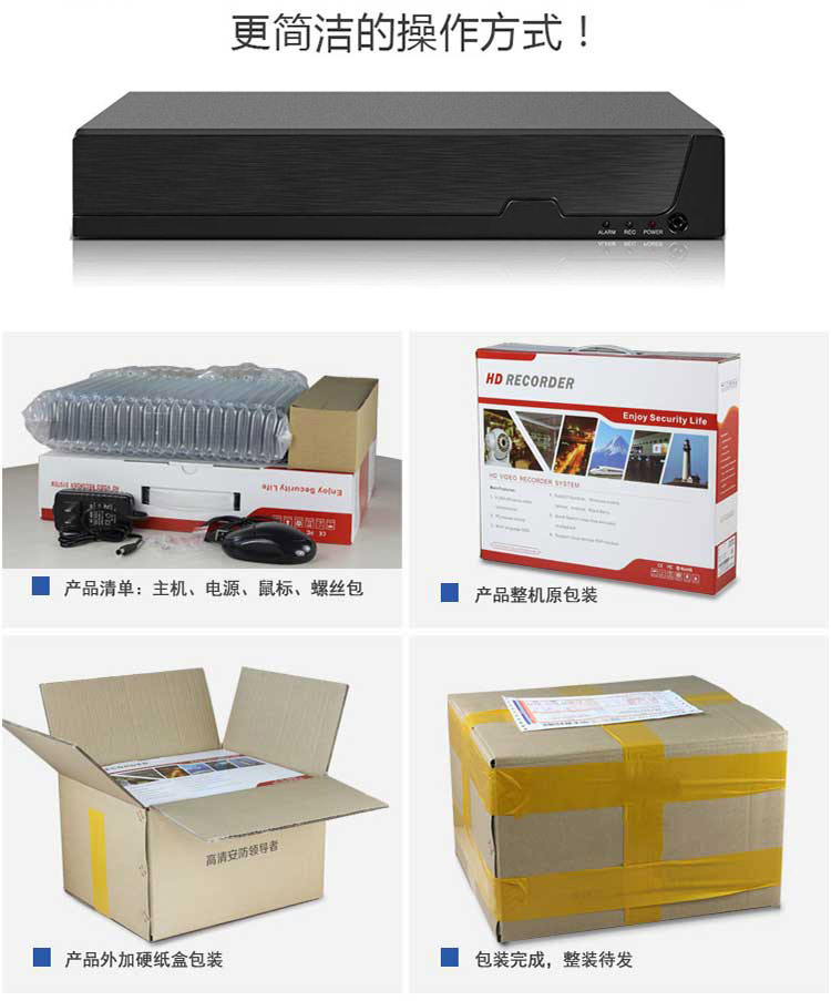 Tuya 8/16-Channel 5MP HD Network Video Recorder