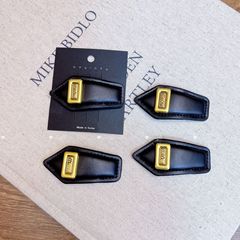 PU皮BB夹时尚潮流装饰标奢华潮牌刘海夹复古服装辅料鞋帽发饰发夹