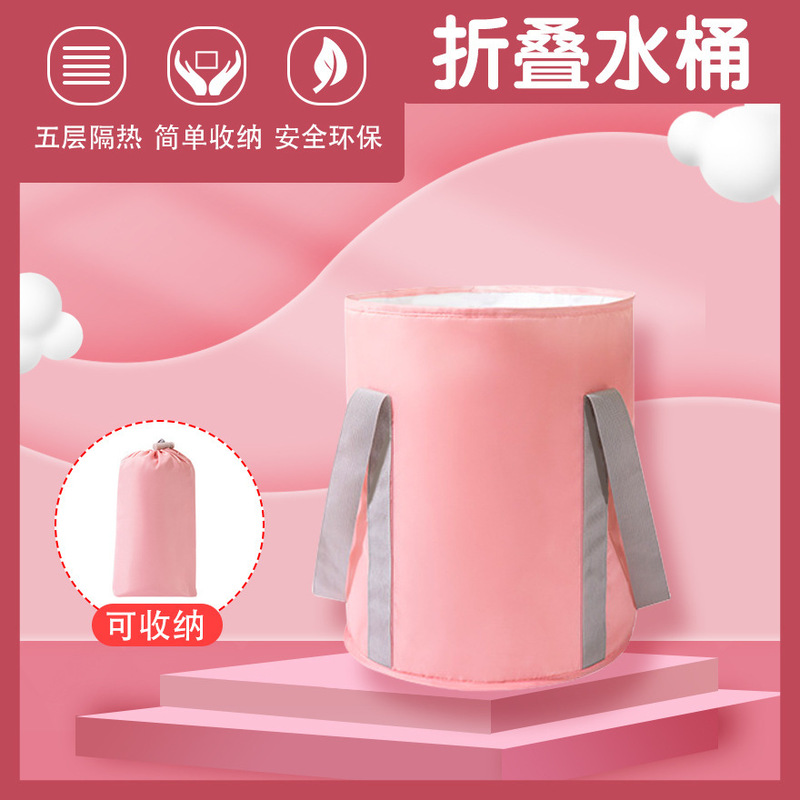 Collapsible Foot Bath Bag Deep Bucket for Home Use, Foot Spa Basin with Insulation, Foot Soaking Bucket for Dormitory with Constant Temperature Collapsible Foot Bath Bag Deep Bucket for Home Use, Foot Spa Basin with Insulation, Foot Soaking Bucket for Dormitory with Constant Temperature