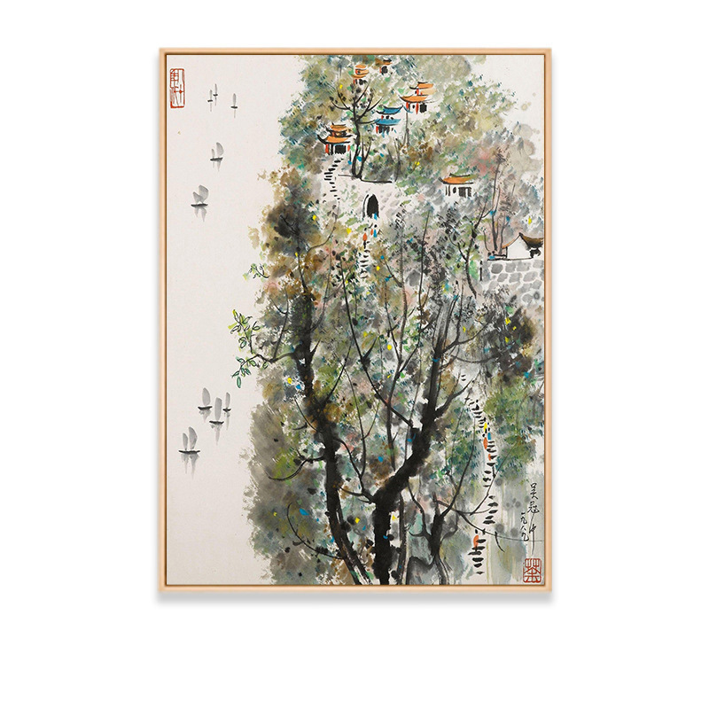 宋代中式古典风格装饰画酒店过道玄关挂画卧室客厅装饰画|undefined