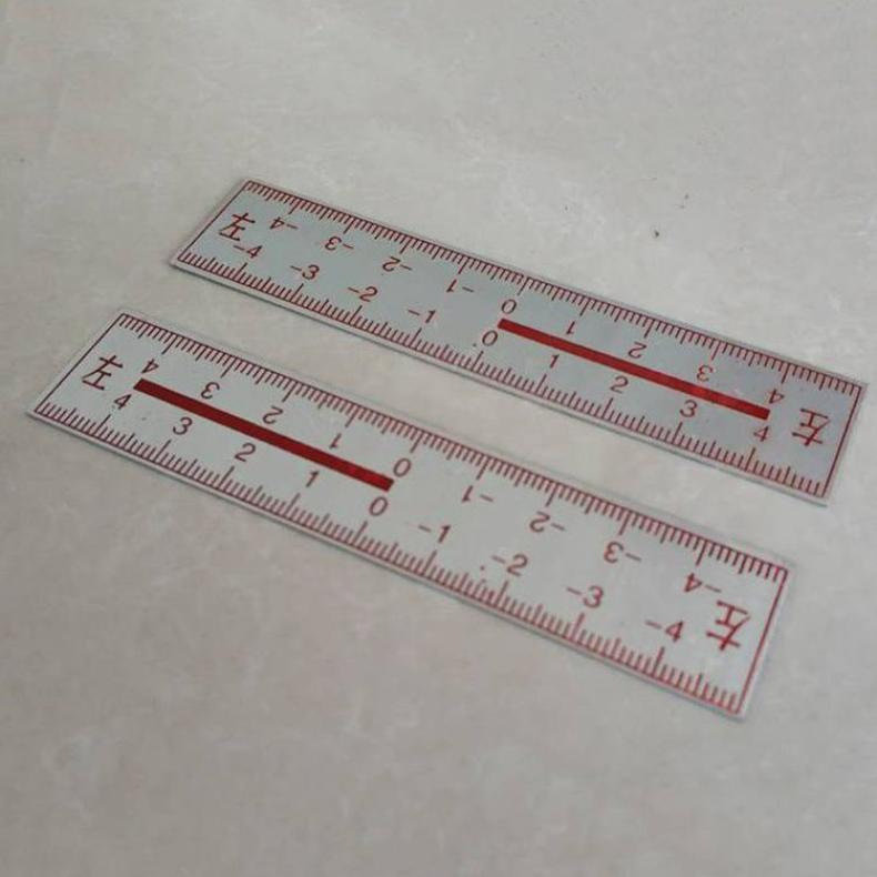 钢轨位移观测尺 铁路轨道测量工具 左右标尺 一矿