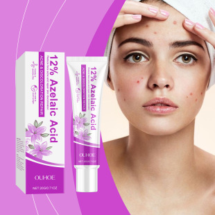 OUHOE Azelaic Acid Acne Care Cream Fades Acne to Improve Redness and Gentle Moisturizing Skin Care Cream
