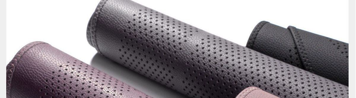 High-grade Nappa leather new single-piece women's seat cushion, purple seat pad, rear car seat cushion, suitable for all seasons