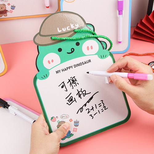 Erasable drawing board children's graffiti drawing board whiteboard boys and girls kindergarten students small gifts prizes drawing writing board
