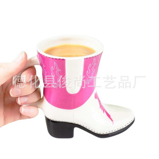 �մ���������ţ��ѥ�������Ƭ���ȱ���Western Cowboy Boot Mug