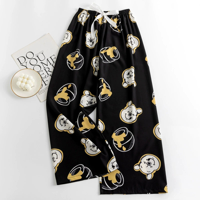 (Cross-border trading), summer thin comfortable cartoon trousers, oversize