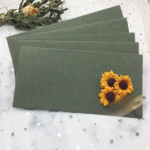 Wholesale Western-style Love Letter Tanabata Expression Flower Creative Storage Seal Gift Accompanying Gift Cowhide Envelope Letter Paper suit