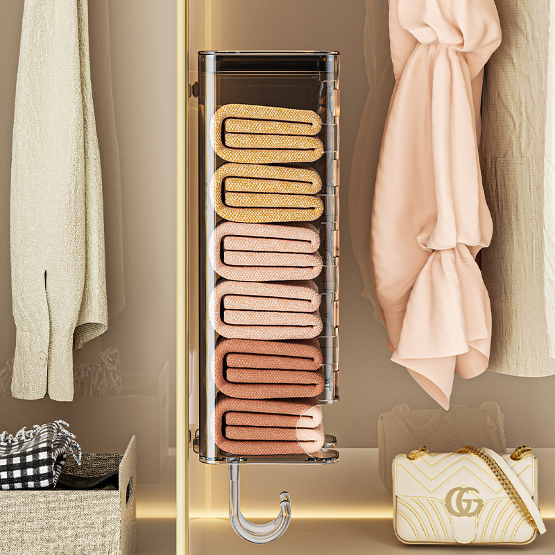 Socks, underwear, wall storage box, storage system