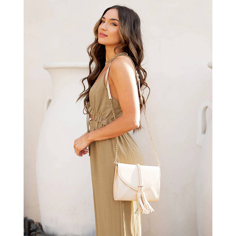 casual solid color sleeveless wide-leg sjumpsuit  NSMAN53322