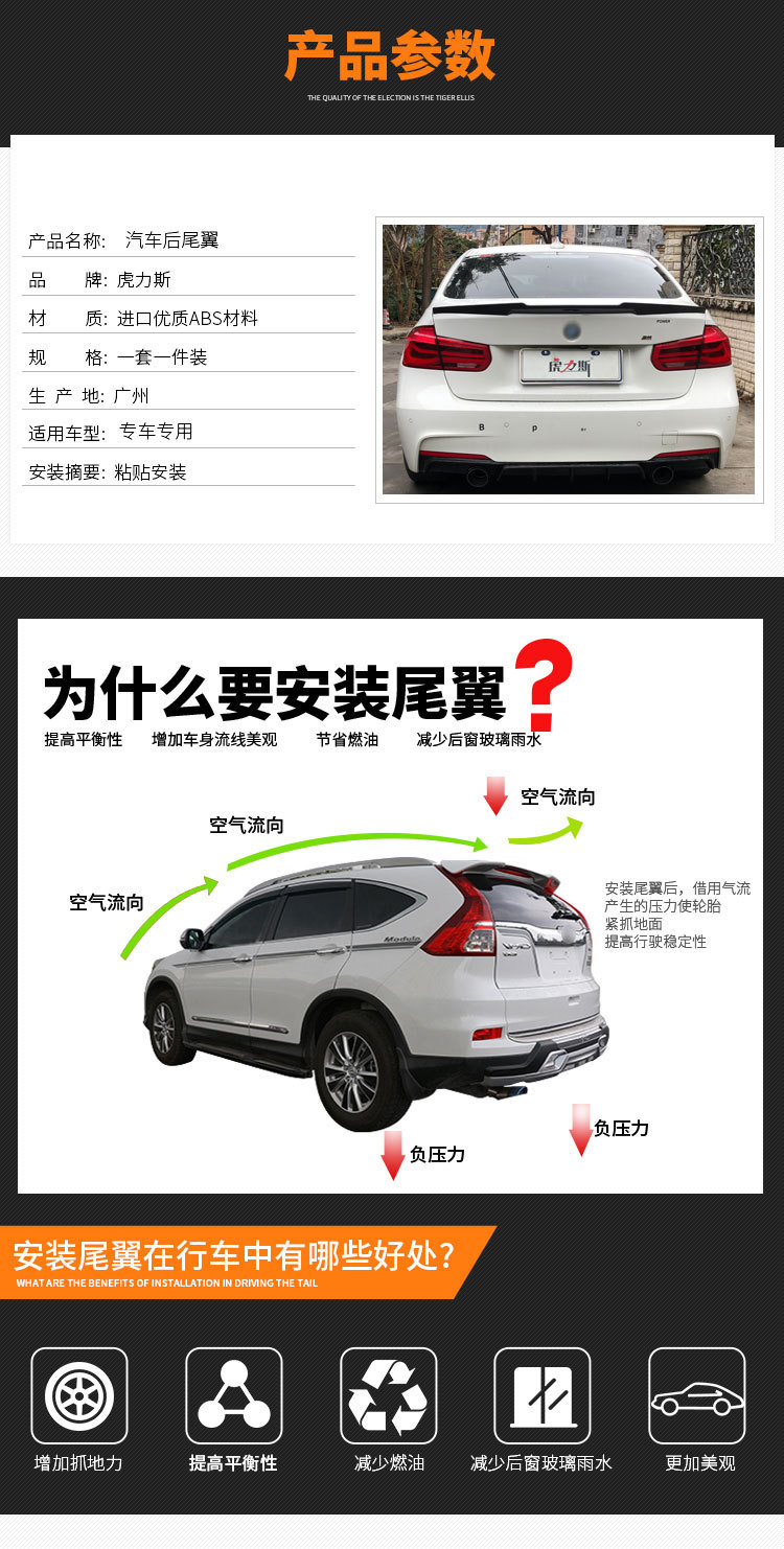 Suitable for Bmw 3 Series E90, Modified Psm Style Rear Wing, Factory Direct Delivery, Fine Surface Craftsmanship