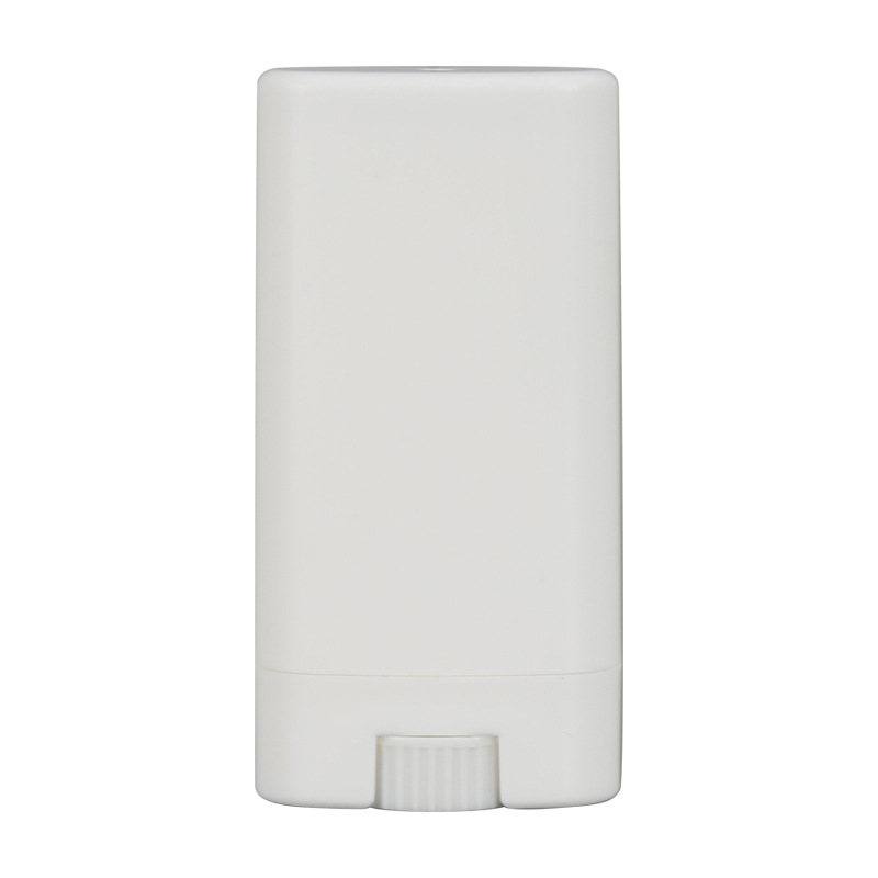 En stock 15G Oval tubo de bálsamo labial boca tubo de cera DIY tubo de bálsamo labial cosmético embalaje tubo de sub-embalaje antitranspirante crema tubo