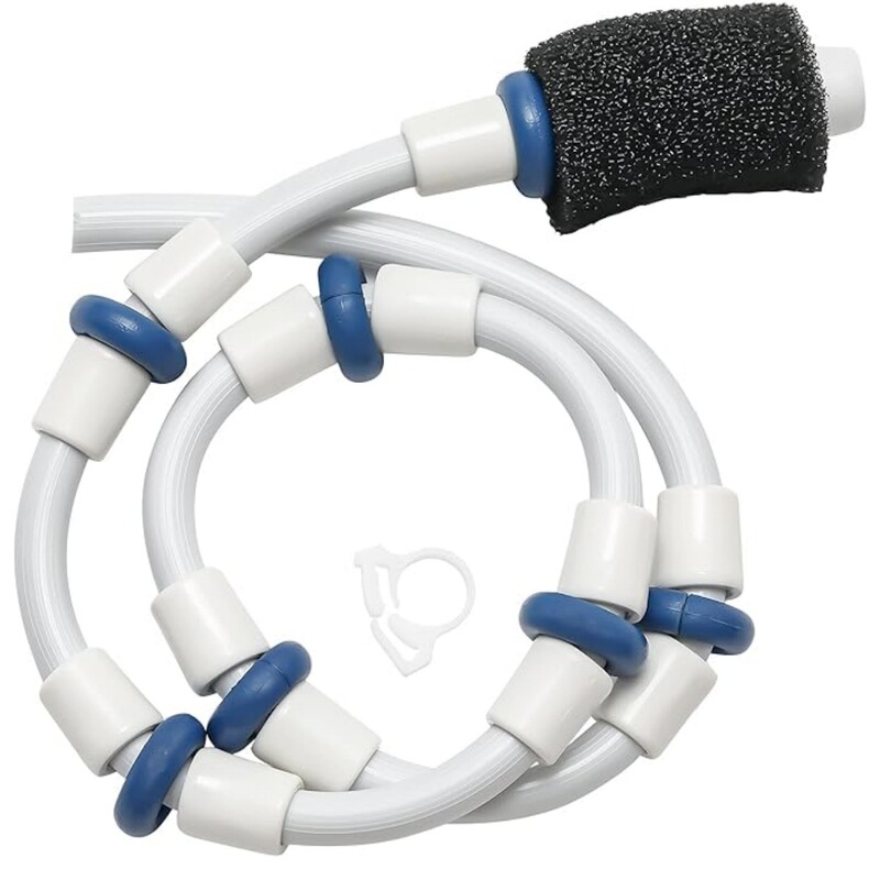 Polaris Swimming Pool Cleaner Sweeping Hose B5 Polaris Tailpipe Sponge and B10 Wear Ring Replacement