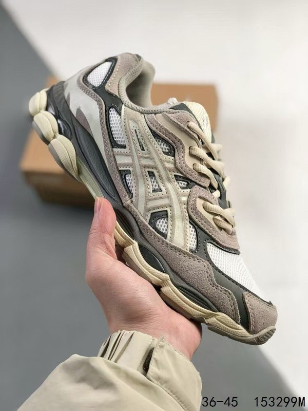新しいレトロなランニングシューズ NYC 男性と女性のカップルモデル衝撃吸収スポーツシューズ滑り止めランニングシューズ耐摩耗性カジュアル|undefined
