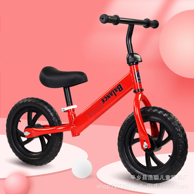 Los fabricantes venden al por mayor bicicletas de equilibrio para niños bicicletas sin pedales 1-3-6 años para niños