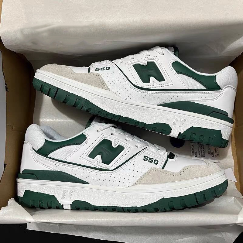 Langxin Bailunwei 550 Sneakers Retro Nb Men's and Women's Shoes Casual Low-Top Heightening Sports Running Shoes Bb550Lwt