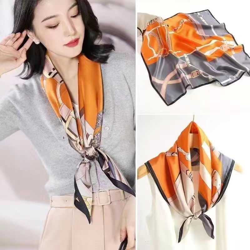 90 스퀘어 타월 [벨트 버클-오렌지]