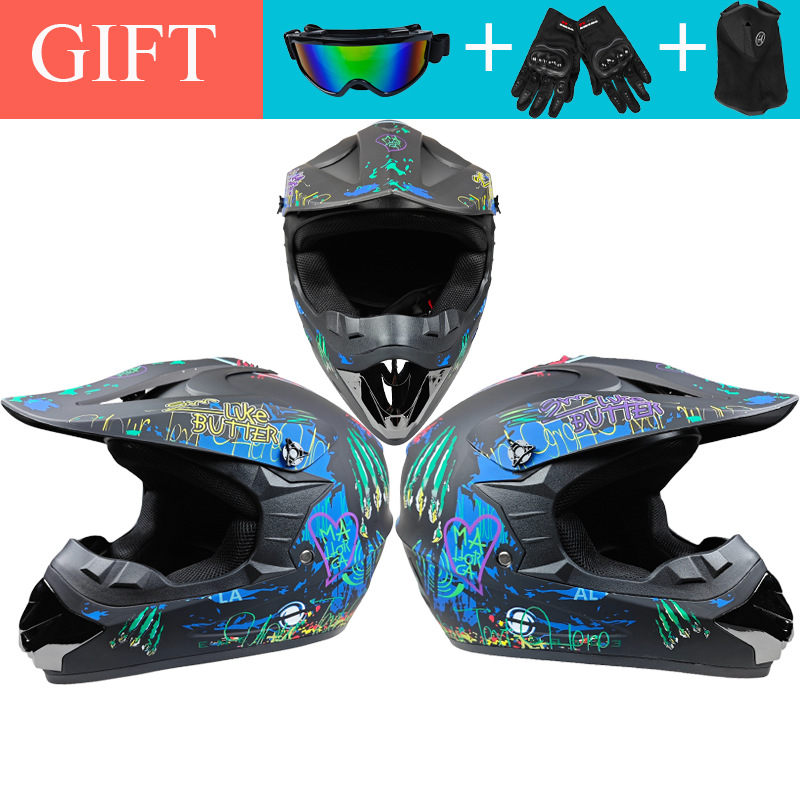 Cross-Border Foreign Trade Off-Road Helmets, Beach Bike Helmets, Youth Mountain Bike Downhill Helmets, Go-Kart Helmets, Electric Bike Helmets