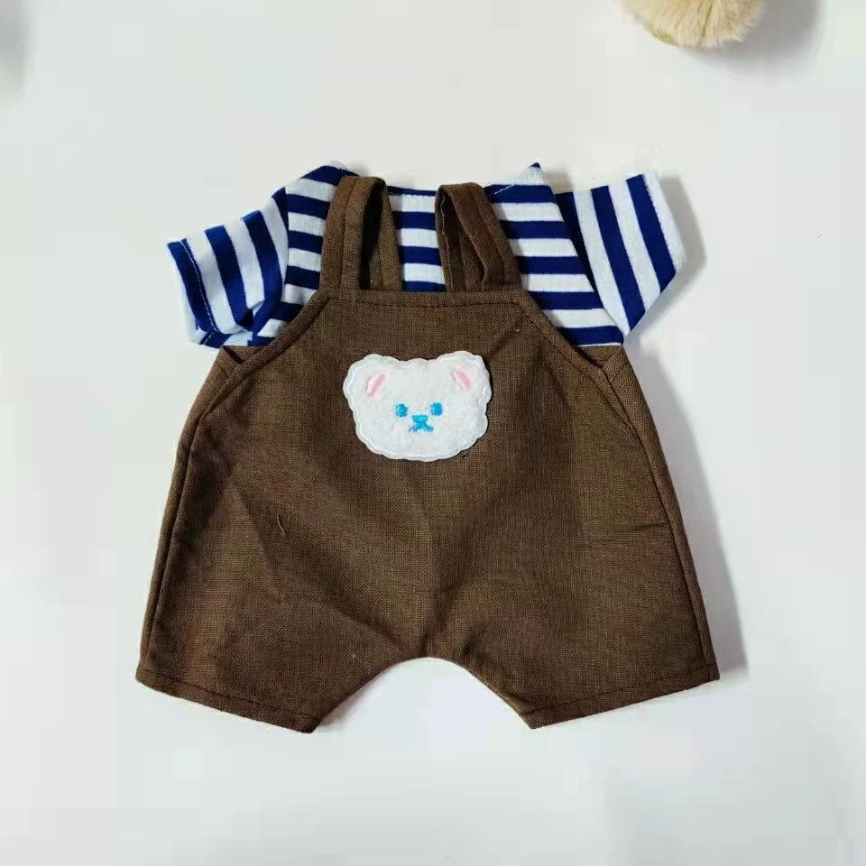 Кукла, платье, юбка, 30 см, с маленькими мишками, детская одежда
