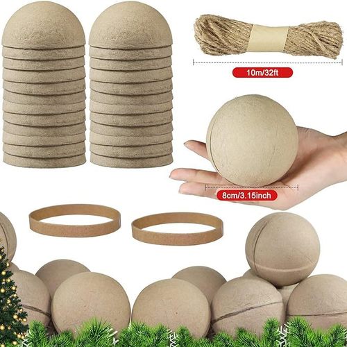 Christmas ball paper tray, toy environmentally friendly paper tray, paper pulp Christmas ball package