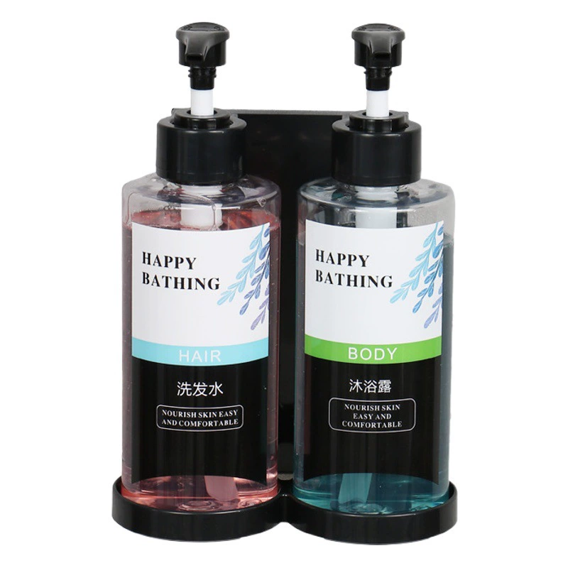 Hua Kemei Туалет без перфорации Настенный ручной дозатор мыла Бутылка для мыла для рук Гостиничный шампунь и мыло для тела Распределение