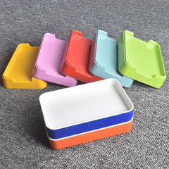 密胺餐具自主火鍋店串串香專用菜盤子長方形烤盤塑料烤肉配菜碟子