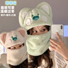 Hat, winter scarf, keep warm windproof medical mask with hood