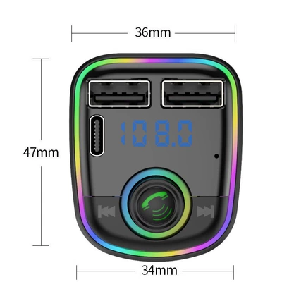 FM Transmitter Handsfree – Qìchē Car mp3