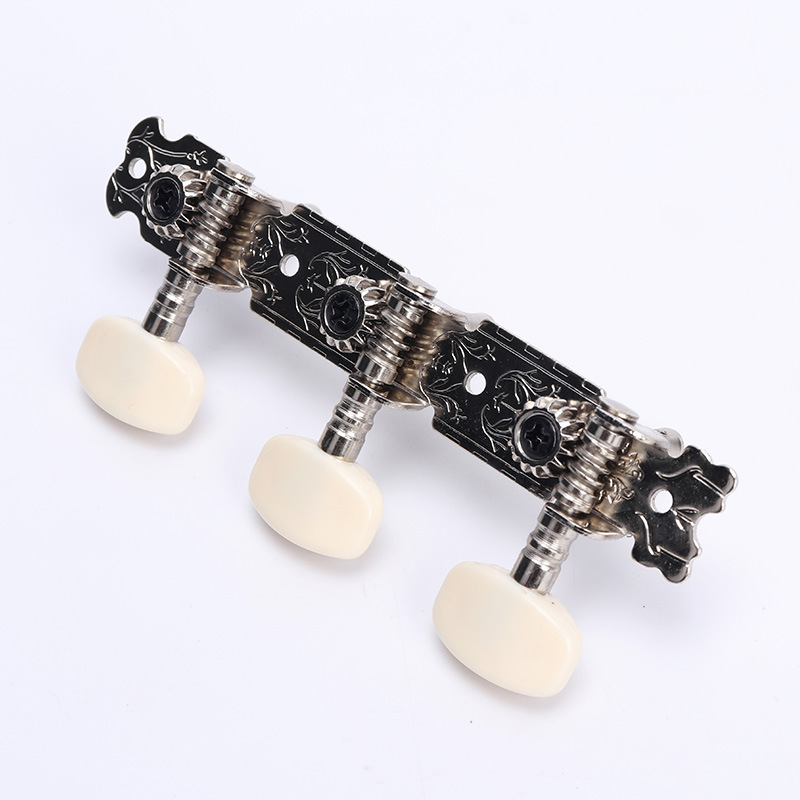 Botón de cuerda de guitarra al por mayor cadena cuasi folk cabeza de plástico perilla de metal Botón de piano universal Botón de cadena abierta suministro directo de fábrica