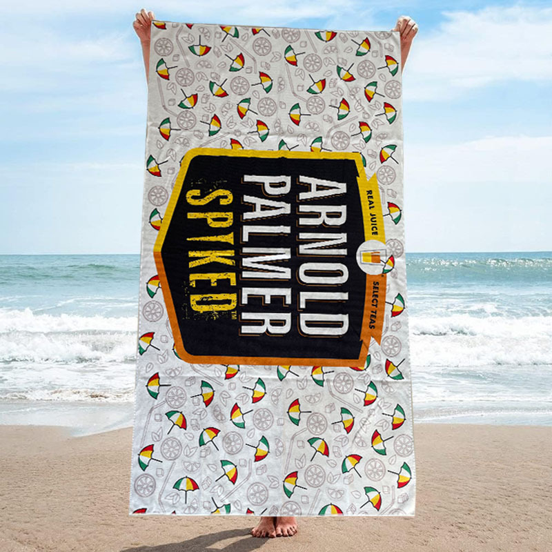 Foreign Trade Microfiber Beach Towel Enlarged 90*150 Beach Blanket Heat Transfer Printing Promotional Gift Large Bath Towel