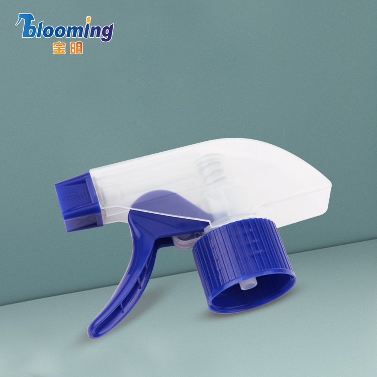 28口径手扣式方枪按压式喷枪 喷雾直线效果 全塑料 圆头帽大扳手