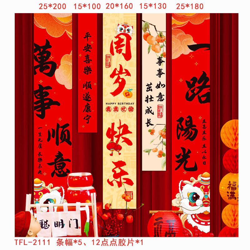 Cumpleaños escenario de decoración pancarta de niños aniversario feliz cumpleaños conjunto nuevo fondo de fiesta tela colgante