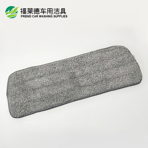 Microfiber Flat Mop Replacement Cloth Manufacturer Braided Cloth Spray Mop Head Velcro Cloth Cover Cleaning Supplies