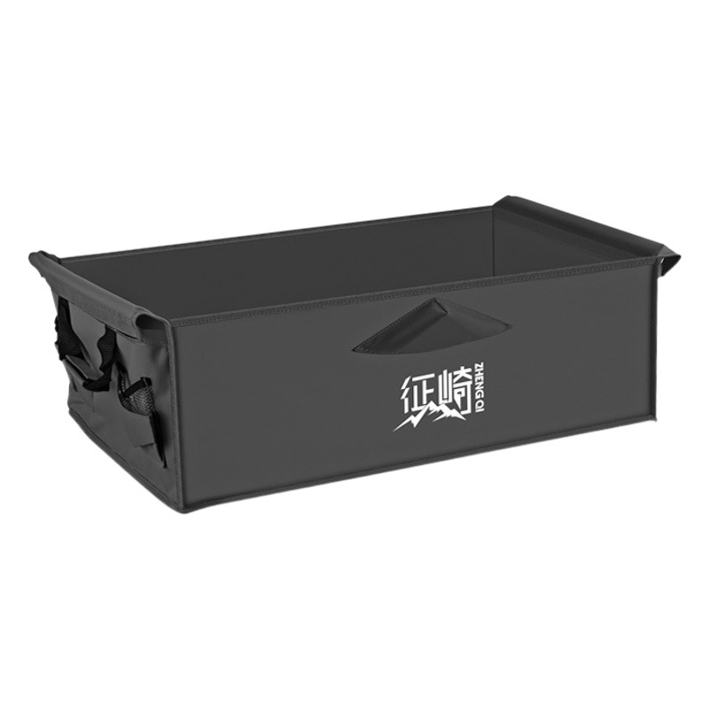 Camping Cart Cloth Bag Foldable Outdoor Hand Push Picnic Car Camp Trailer Lining Small Pull Cart Table Camping Car