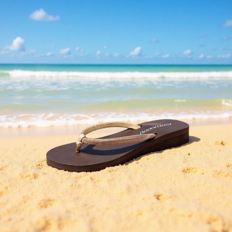 Nieuwe strandsandalen voor dames 2026, hoogwaardige zomerse casual outdoor sandalen, EVA-slippers met dikke zool en sleehak en strass-steentjes._voghion.com