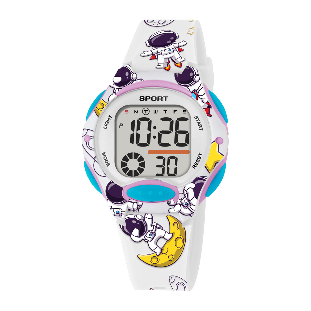 Nuevo reloj digital de alarma deportiva para niños y niñas al aire libre multifuncional nocturna para niños relojes electrónicos al por mayor