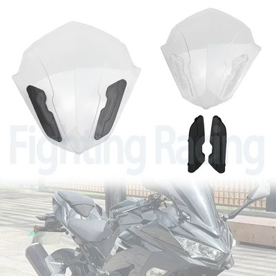 Modified Front Windshield for Motorcycles, Suitable for Nvx155 Aerox155 Front Windscreen, Southeast Asia Cross-Border